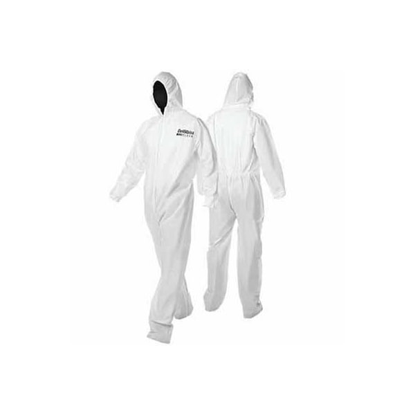 Devilbiss CLEAN Disposable Coveralls, Medium 803671 Zoro